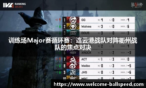 训练场Major赛循环赛：连云港战队对阵衢州战队的焦点对决